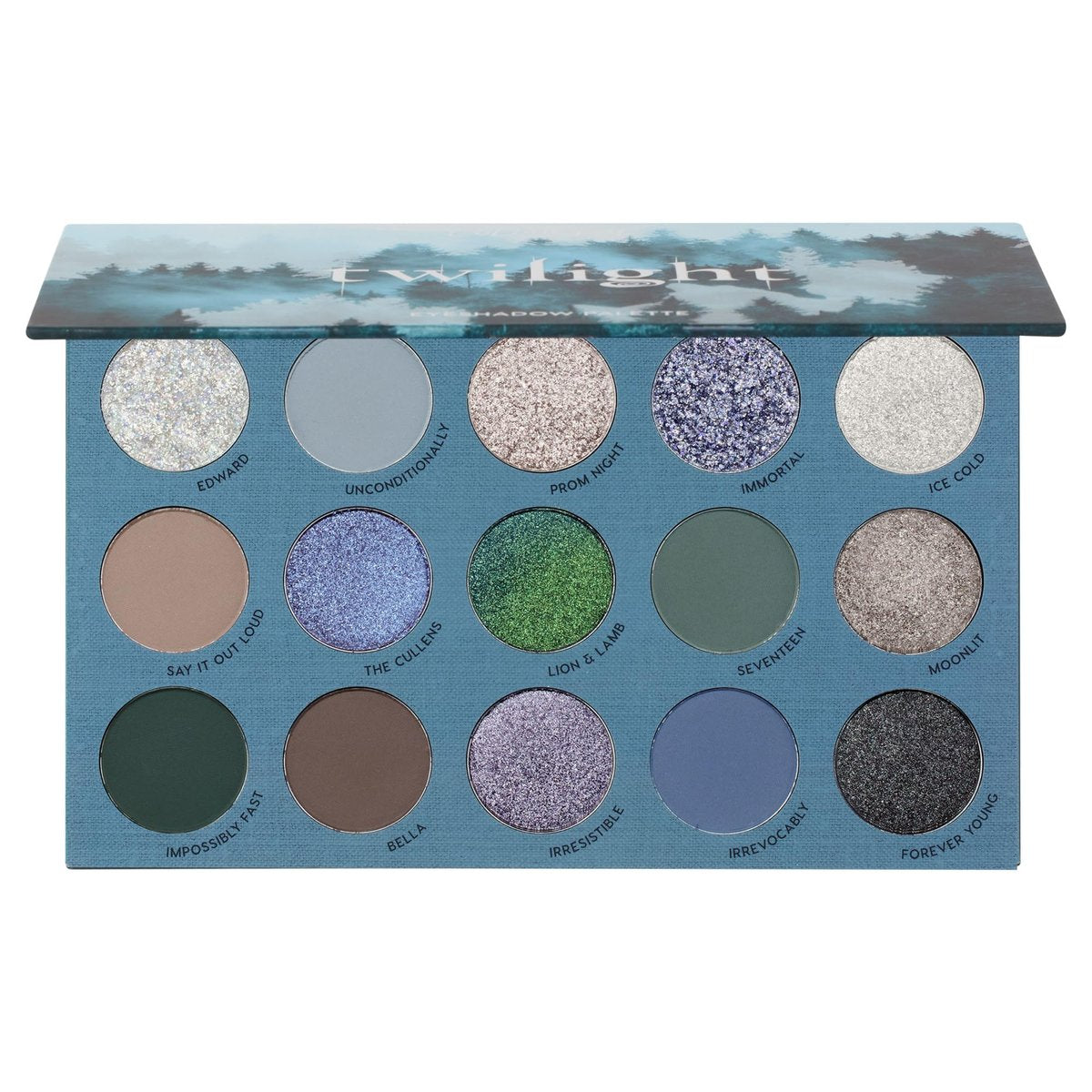 ColourPop Twilight Eyeshadow Palette - Limited Edition, Metallic & Matte Finishes, High-Pigment Long-Wearing Eye Makeup (0.3 oz) Avelisse