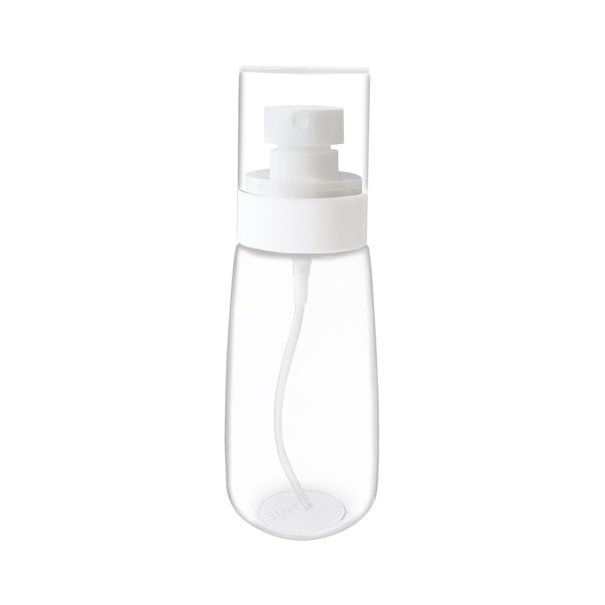 YOLCAR Travel Size Spray Bottle 100ml – Clear PETG Plastic, Leak-Proof for Beauty Essentials Home & Travel - görsel 1