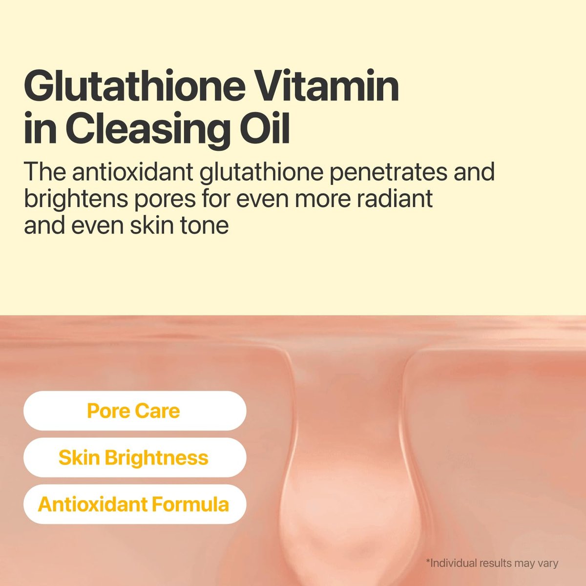 numbuzin No.5 Cleansing Oil - Glutathione & Vitamin C Cleanser for Pores, Sebum & Dark Spots - Makeup Removal & Radiance Boost - 6.76 fl oz - görsel 7