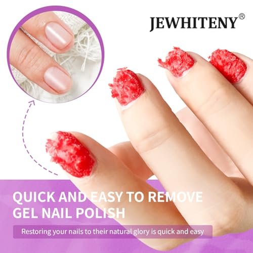 JEWHITENY Gel Nail Polish Remover - Effective Acetone Solution for Salon-Quality Results - görsel 6