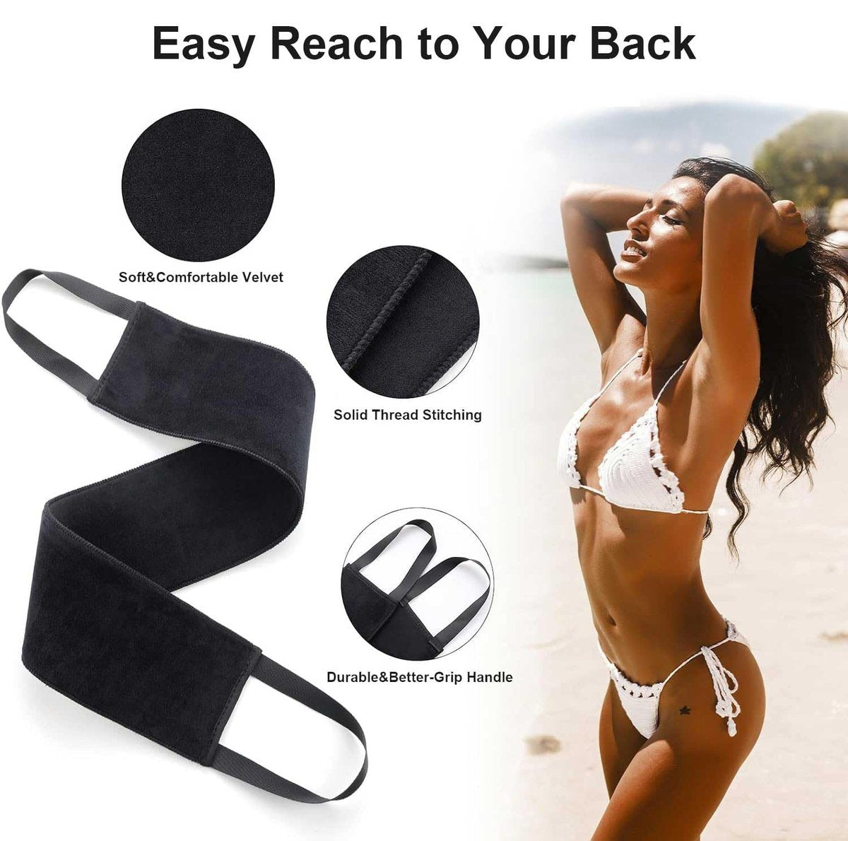 3 in 1 Self Tanning Mitts Kit – Professional Tanning Glove, Applicator Brush & Kabuki Body Brush for Streak-Free Tan Avelisse