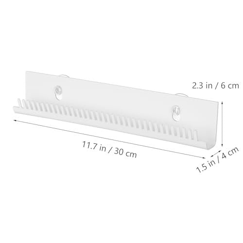 FRCOLOR Acrylic Wig Stand White Display Holder - 11.8 Inch Compact Wig Rack for Home and Salon Use - görsel 4