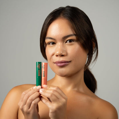 Dr. PawPaw Wicked Enchanting & Glimmer Lip Balm Duo - Moisturizing Tinted Lip Balm for Women - Vegan & Nourishing (2 Pack) Avelisse