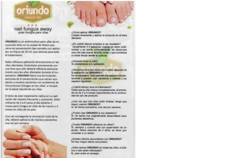 Oriundo Natural Life Nail Treatment Solution – 9 Natural Ingredients, 3-Month Supply for Stronger, Healthier Nails Avelisse
