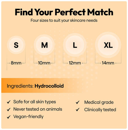 300 Pimple Patches – Hydrocolloid Zit Stickers with Salicylic Acid, Tea Tree & Calendula | Overnight Blemish Care