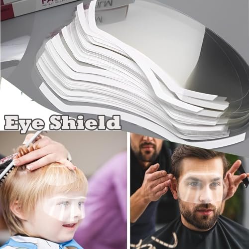 CLOEWCL 30 Pack Disposable Clear Plastic Eye Shield for Showering, Post-Surgery Protection, Lash Aftercare, Salon Use - görsel 6