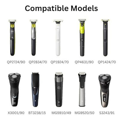 VCUMCLNR 5V Replacement Charger Compatible with Philips Norelco OneBlade and Multigroom Series