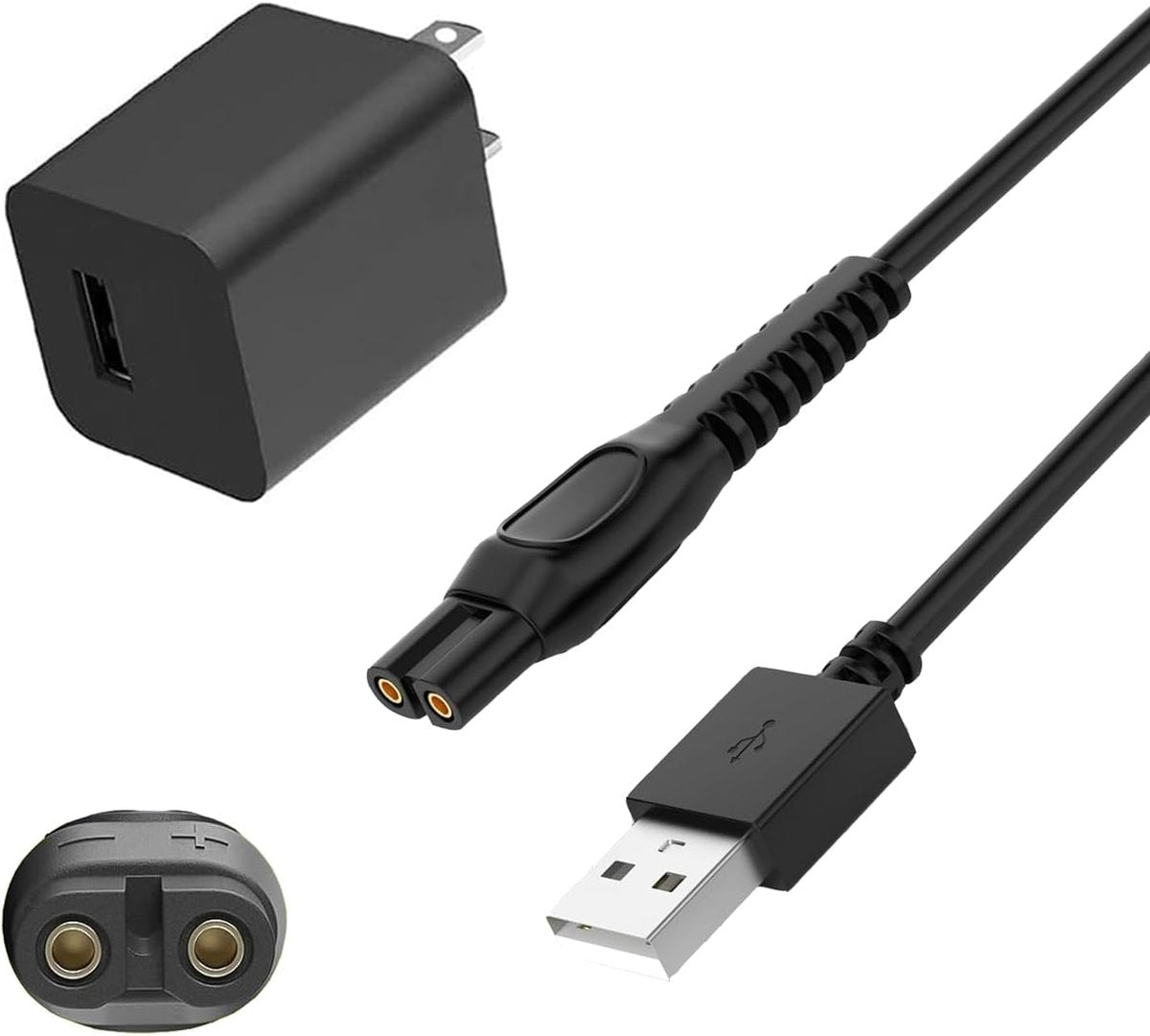 VCUMCLNR 5V Replacement Charger Compatible with Philips Norelco OneBlade and Multigroom Series - görsel 1