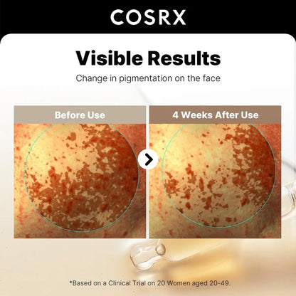 COSRX 2% Alpha Arbutin Discoloration Care Face Serum with Niacinamide, Glutathione & Tranexamic Acid - Dark Spot & Uneven Tone Corrector, Daily Korean Skincare for Men and Women, 1.7 fl oz Avelisse