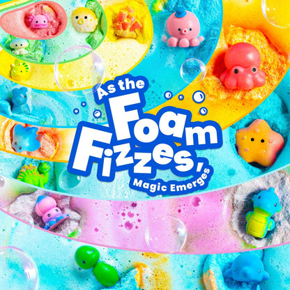 Bath Bombs for Kids with Surprise Inside – 28 Fun Fizzy Shower Bombs with Land & Sea Animal Toys, Non-Toxic, Birthday Party Favors & Stocking Stuffers for Girls and Boys Avelisse