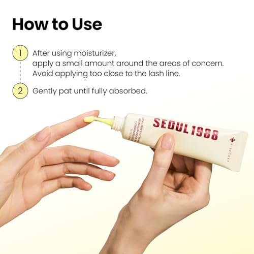 K-SECRET SEOUL 1988 Retinal Eye Cream – Advanced Retinal Liposome 4% & Fermented Bean for Dark Circles & Fine Lines | Korean Skincare, 30ml Avelisse