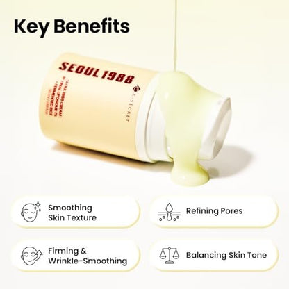 K-SECRET SEOUL 1988 Retinal Cream – Advanced Retinal Liposome 1% & Fermented Rice Extract for Fine Lines & Texture, Korean Skincare, 50ml Avelisse