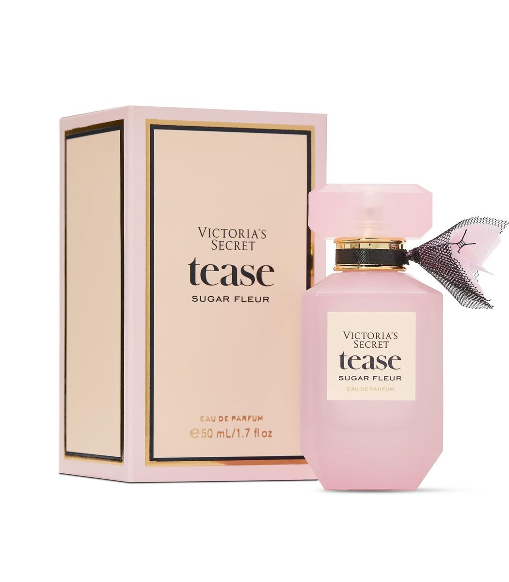 Victoria's Secret Tease Sugar Fleur Eau de Parfum 1.7 oz - Fresh Apple & Pink Caramel Avelisse
