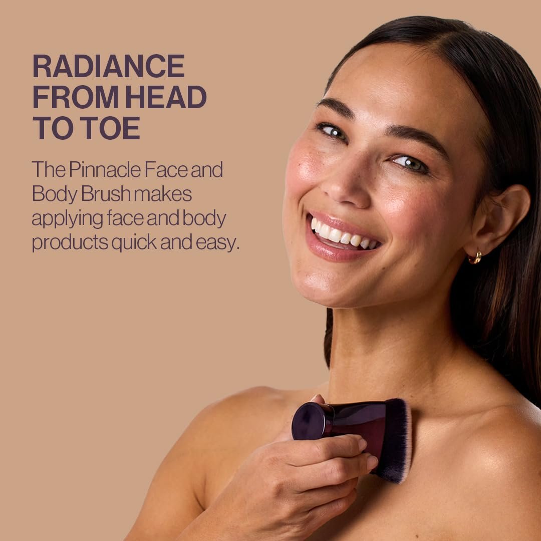 Anisa Beauty Pinnacle Face & Body Brush - Large Vegan Foundation, Powder & Self Tanning Bronzer Brush - görsel 5