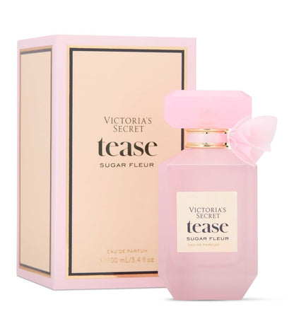 Victoria's Secret Tease Sugar Fleur Eau de Parfum - Fresh Apple, Floral Bud & Pink Caramel - Women's Perfume, 3.4 oz Avelisse