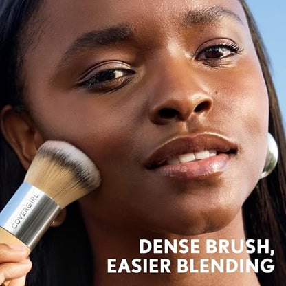 CoverGirl Blending Foundation Brush – Bamboo Handle, Beige Bristles