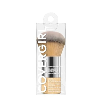 CoverGirl Blending Foundation Brush – Bamboo Handle, Beige Bristles