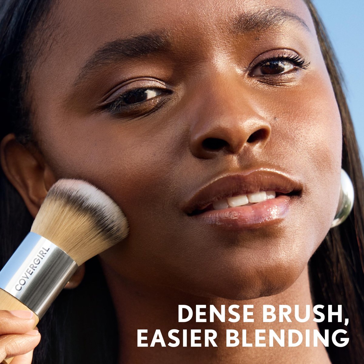 CoverGirl Blending Foundation Brush – Bamboo Handle, Beige Bristles - görsel 14