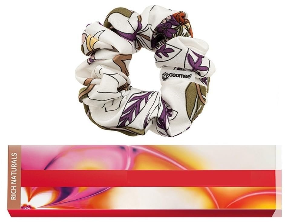 Color Touch 3/0 Dark Brown/Natural Demi-Permanent Hair Color 2 oz + Goomee Scrunchie Bundle - görsel 1