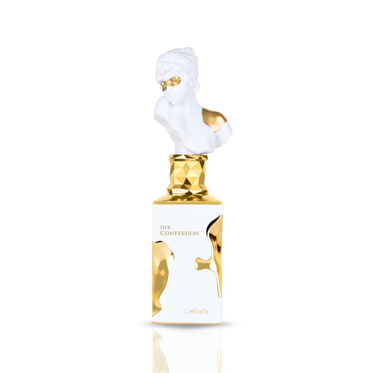 Lattafa Her Confession Eau de Parfum for Women - Vanilla, Floral, Amber, Musk - Long-Lasting 3.4 oz (100 ml) Avelisse