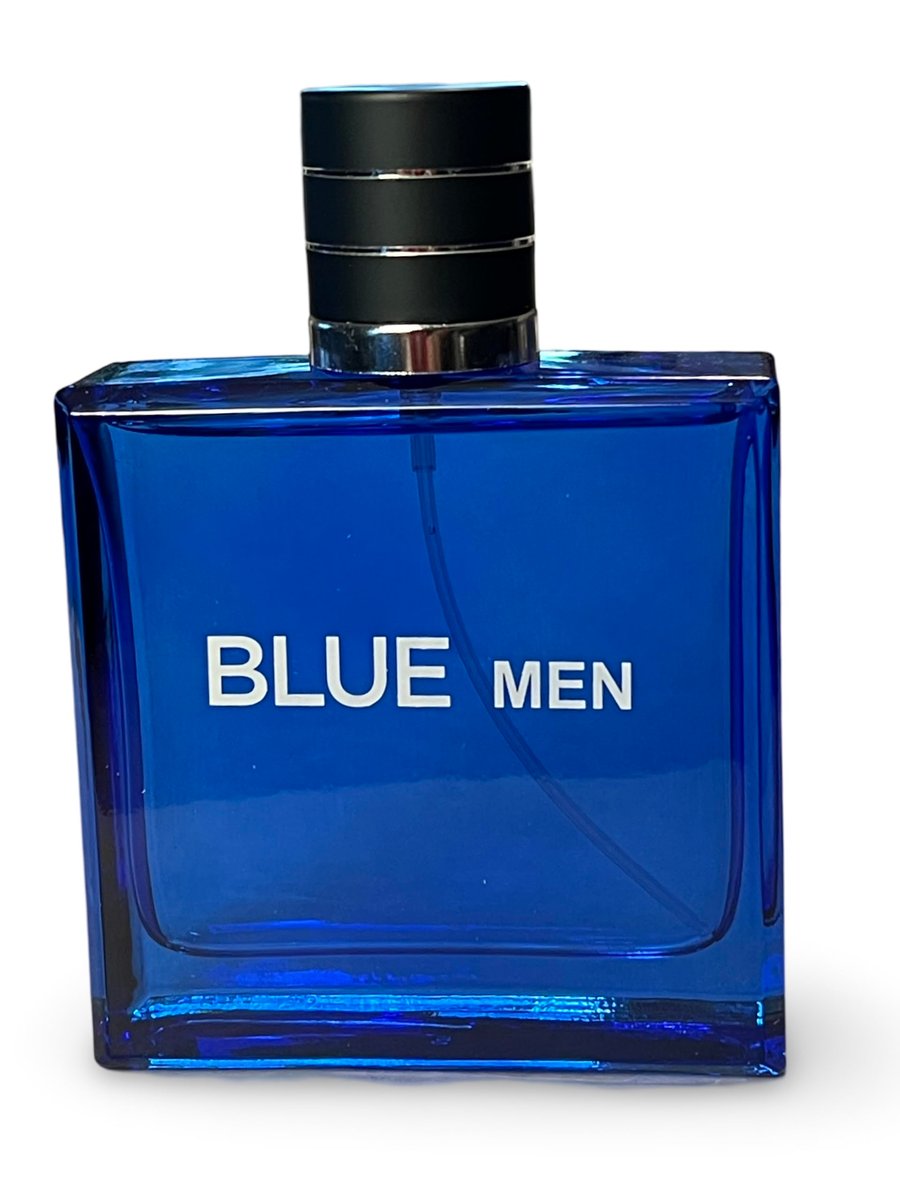 United Scents BLUE MEN Eau de Parfum for Men - 3.4 Fl Oz | Grapefruit, Lemon, Mint, Vetiver - görsel 6