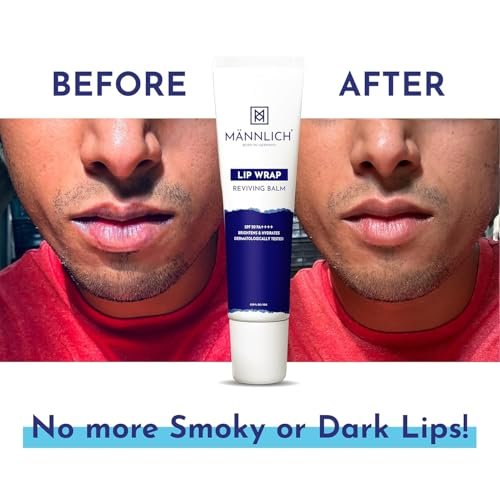 Mannlich Lip Balm for Men with SPF 50 PA++++ & 2% Kojic Acid – Moisturizing Lip Care for Dry & Chapped Lips, 10g - görsel 6