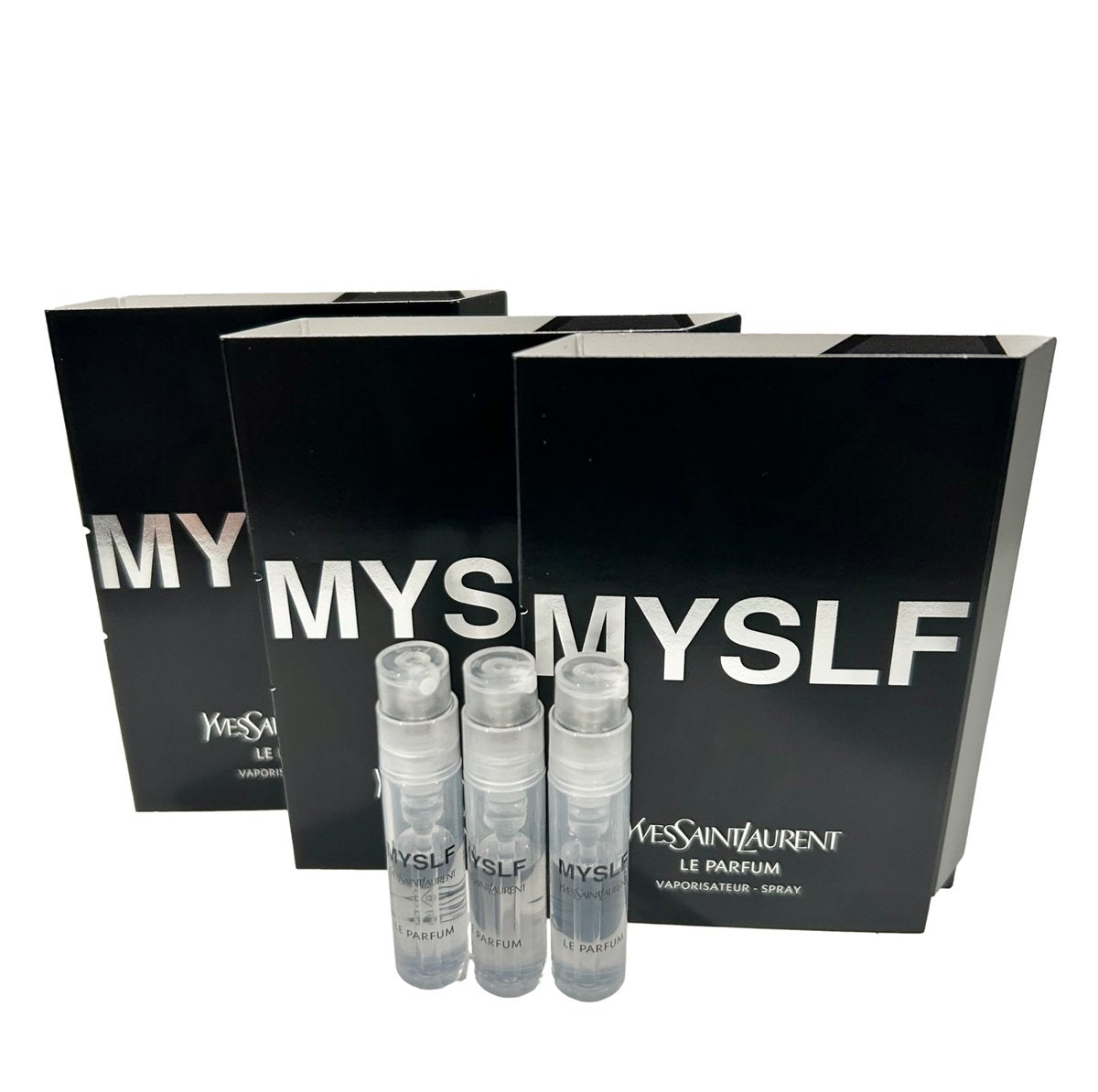 Yves Saint Laurent MYSLF LE PARFUM Sample Spray Vials (Set of 3) - 1.2 ml Each Avelisse