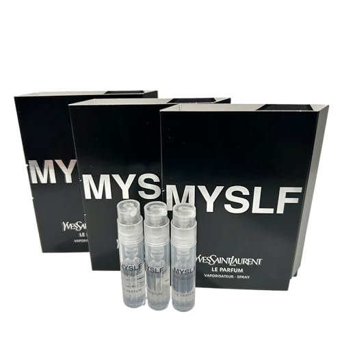 Yves Saint Laurent MYSLF LE PARFUM Sample Spray Vials (Set of 3) - 1.2 ml Each Avelisse