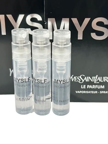 Yves Saint Laurent MYSLF LE PARFUM Sample Spray Vials (Set of 3) - 1.2 ml Each Avelisse