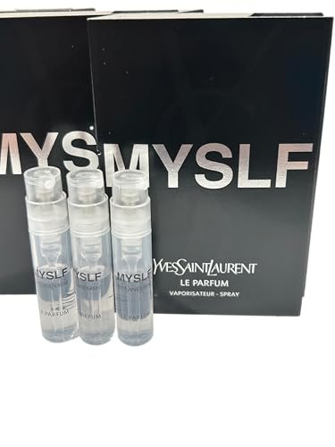 Yves Saint Laurent MYSLF LE PARFUM Sample Spray Vials (Set of 3) - 1.2 ml Each Avelisse