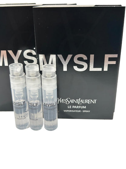 Yves Saint Laurent MYSLF LE PARFUM Sample Spray Vials (Set of 3) - 1.2 ml Each Avelisse