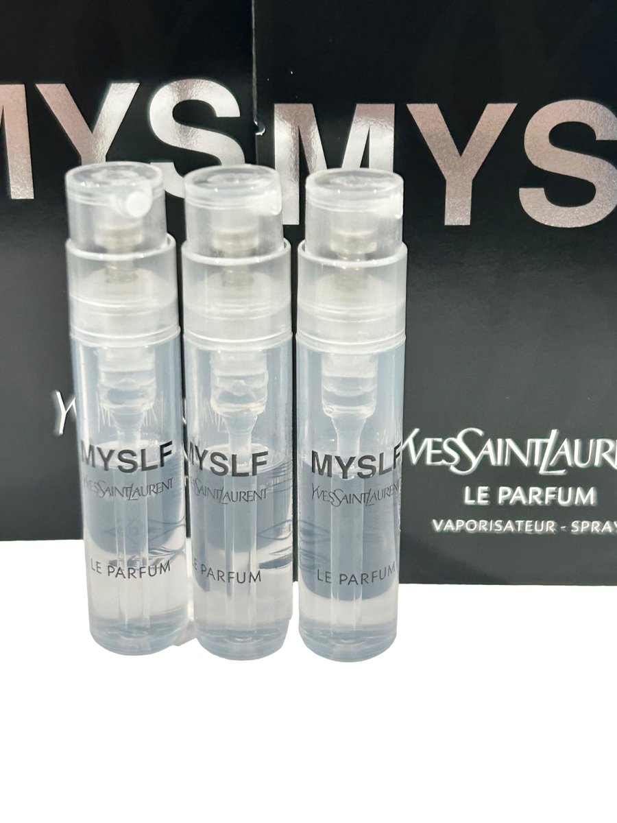 Yves Saint Laurent MYSLF LE PARFUM Sample Spray Vials (Set of 3) - 1.2 ml Each Avelisse