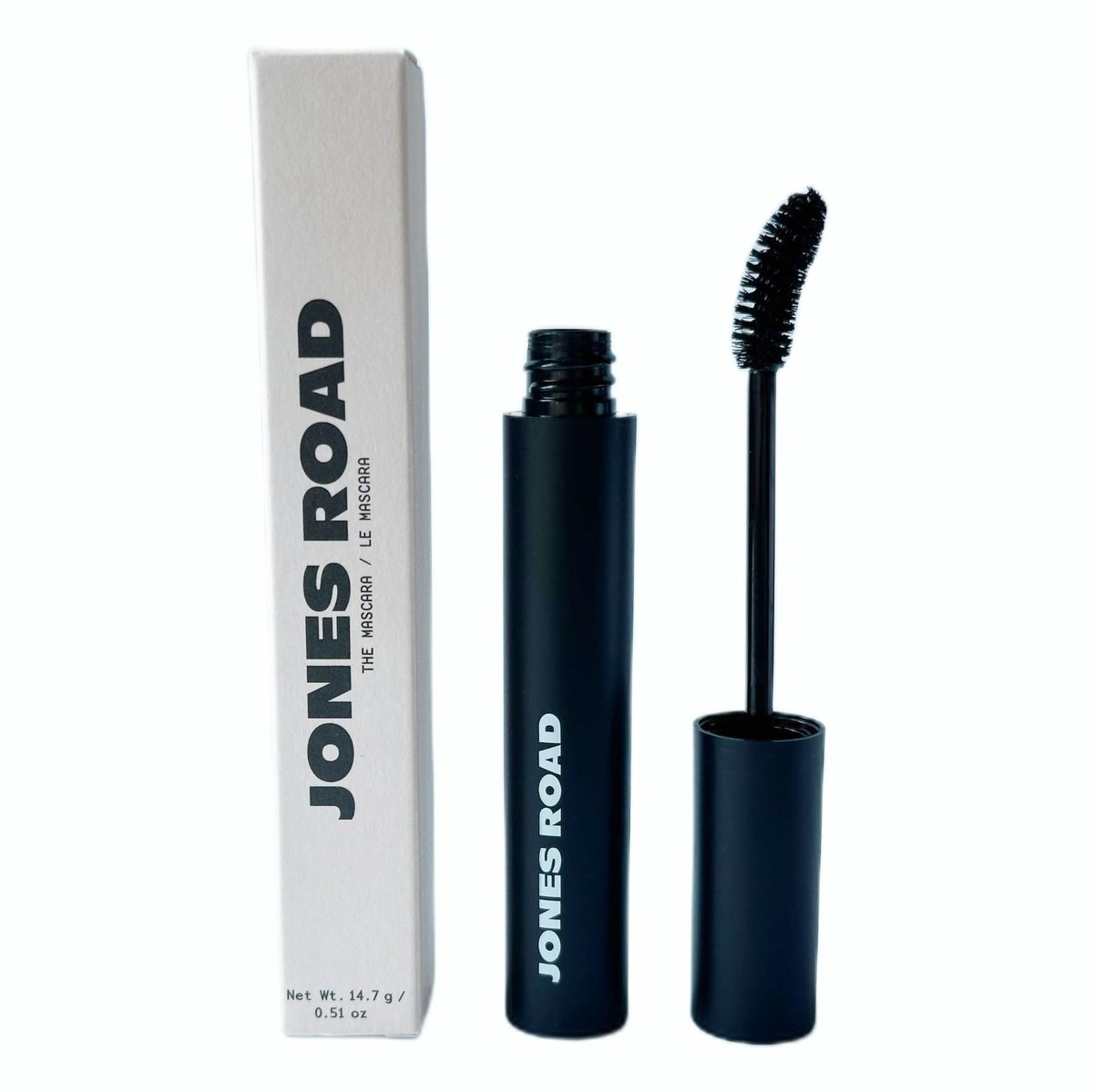 Jones Mascara for Jone Road Clean, Cruelty-Free Conditioning Eye Mascara – Pitch Black (0.51 oz) Avelisse