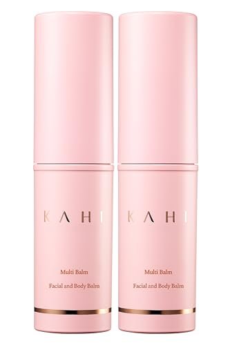 KAHI Wrinkle Bounce Multi Balm DUO EDITION – All-in-One Hydrating Balm, Eye Cream, Make Up Base & Moisture Stick (0.32 oz, Pack of 2) Avelisse