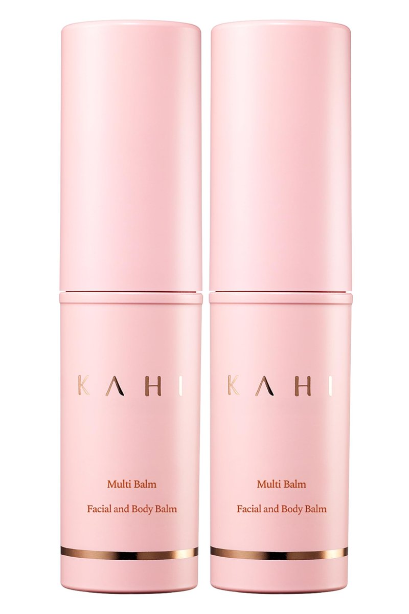 KAHI Wrinkle Bounce Multi Balm DUO EDITION – All-in-One Hydrating Balm, Eye Cream, Make Up Base & Moisture Stick (0.32 oz, Pack of 2) Avelisse