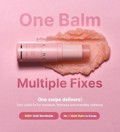 KAHI Wrinkle Bounce Multi Balm DUO EDITION – All-in-One Hydrating Balm, Eye Cream, Make Up Base & Moisture Stick (0.32 oz, Pack of 2) Avelisse