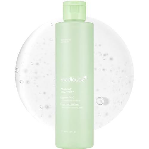 medicube Exosome CICA Toner: Daily Soothing Toner with Exosome CICA, Heartleaf, Tea Tree & 12 Kinds of CICA – Low Irritation Sebum Care for Stressed Skin (210ml / 7.10 fl.oz.) - görsel 2