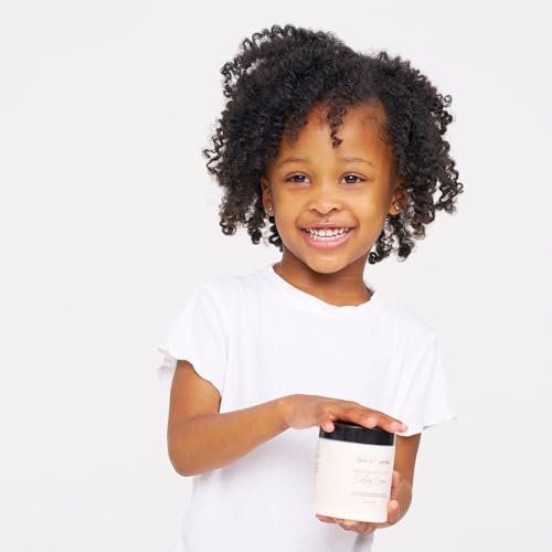 BASK & LATHER Moisture n Slip Curling Cream with Amaranth Extract, Grapeseed Oil & Slippery Elm - Enhances Curl Definition, Bounce, Reduces Frizz & Breakage, Deep Moisturization, Detangles, 8 oz Avelisse