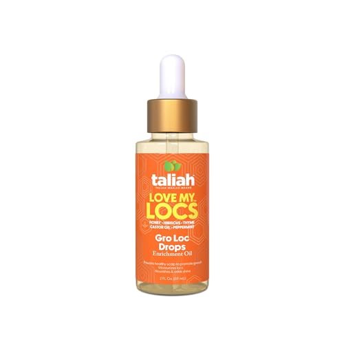 Taliah Waajid Love My Locs Gro Loc Drops Enrichment Oil - 2 oz | Nourishing Hair Oil for Locs & Braids Avelisse