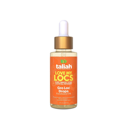 Taliah Waajid Love My Locs Gro Loc Drops Enrichment Oil - 2 oz | Nourishing Hair Oil for Locs & Braids Avelisse