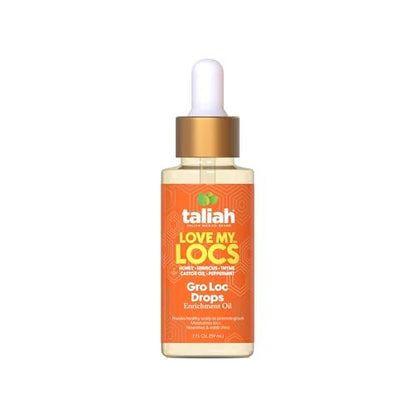 Taliah Waajid Love My Locs Gro Loc Drops Enrichment Oil - 2 oz | Nourishing Hair Oil for Locs & Braids Avelisse