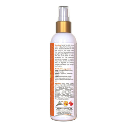 Taliah Waajid Love My Locs Honey Hibiscus Leave-In Conditioner - 8 oz | Healthy Radiant Locs Avelisse