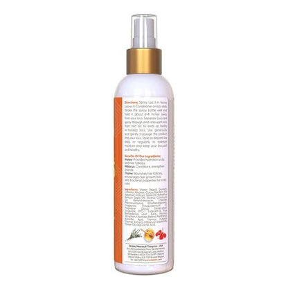 Taliah Waajid Love My Locs Honey Hibiscus Leave-In Conditioner - 8 oz | Healthy Radiant Locs Avelisse