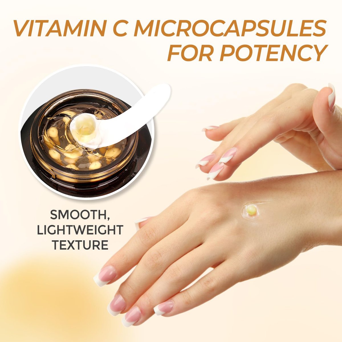FIUMOT Deep Vitamin C Golden Capsule Hydrating Face Moisturizer - Antioxidant Protection, Lightweight Daily Skincare Avelisse