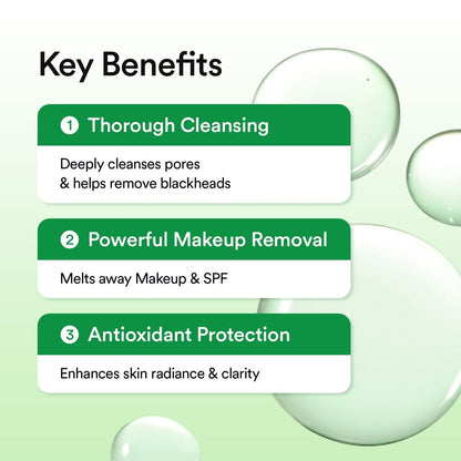 VEGANIFECT LHA Deep Cleansing Oil – Pore Control & Blackhead Remover, Gentle Hydrating Makeup Remover, Korean Skincare 205ml Avelisse