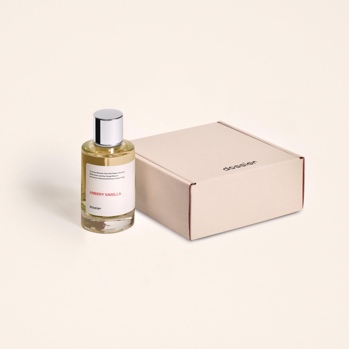 Dossier Ambery Vanilla Eau de Parfum - Inspired by Black Opium, Long-Lasting Feminine Fragrance, 3.4 Fl Oz Avelisse