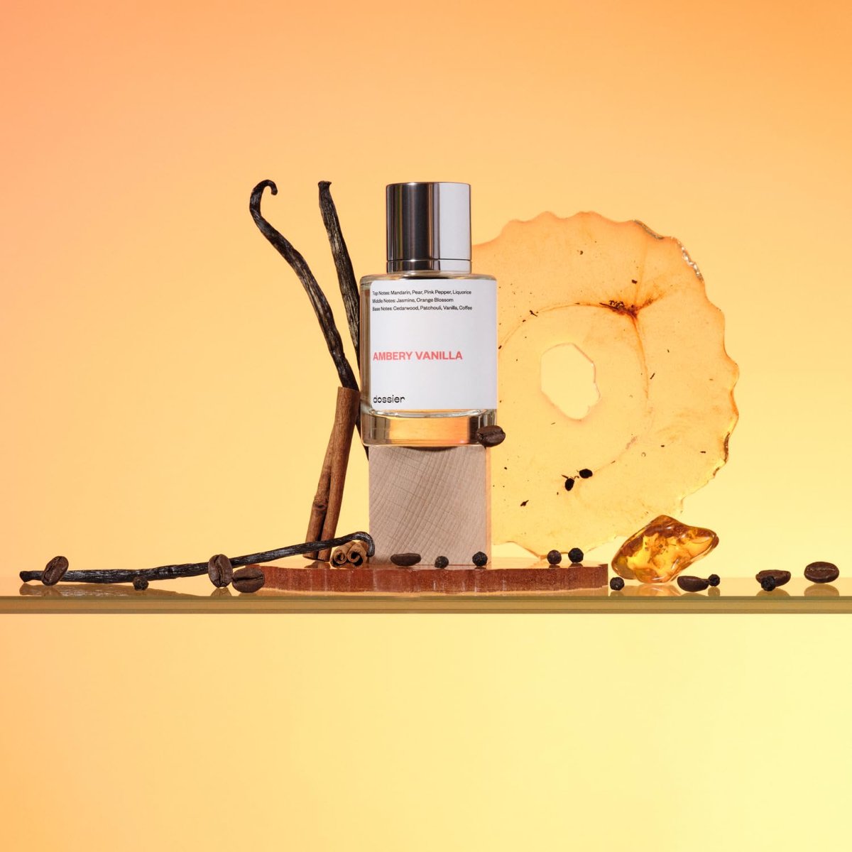 Dossier Ambery Vanilla Eau de Parfum - Inspired by Black Opium, Long-Lasting Feminine Fragrance, 3.4 Fl Oz Avelisse