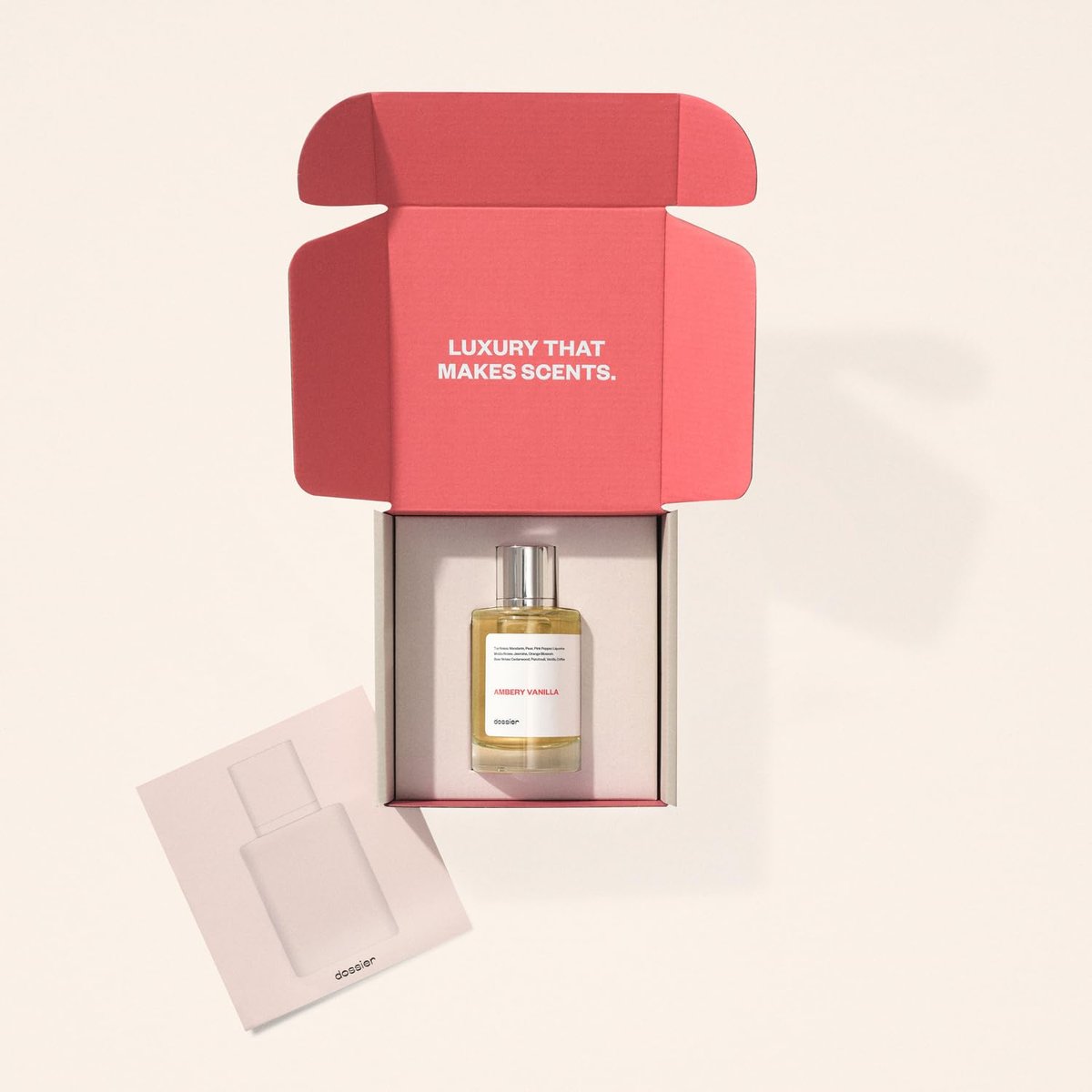 Dossier Ambery Vanilla Eau de Parfum - Inspired by Black Opium, Long-Lasting Feminine Fragrance, 3.4 Fl Oz Avelisse