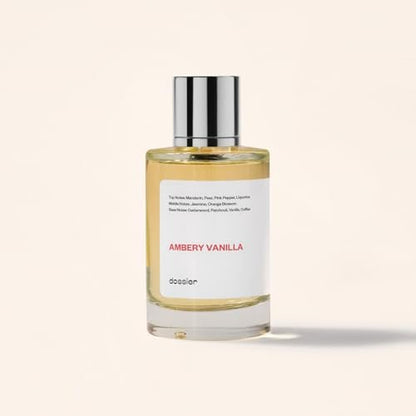 Dossier Ambery Vanilla Eau de Parfum - Inspired by Black Opium, Long-Lasting Feminine Fragrance, 3.4 Fl Oz Avelisse