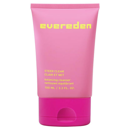 Evereden Steer Clear Balancing Jelly Cleanser for Teens - Vegan Face Wash for Oily & Pimple-Prone Skin - Pre Teen Skin Care Ages 10-12+ - 3.3 Fl Oz Avelisse